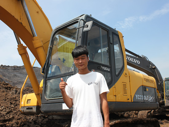 yc230lc-8挖机,yc230是什么挖掘机