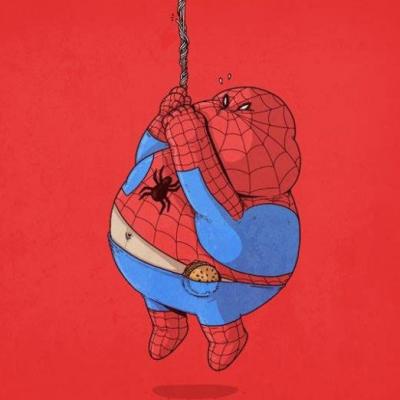 搞怪卡通头像可爱呆萌简约手绘,搞笑胖胖的卡通头像