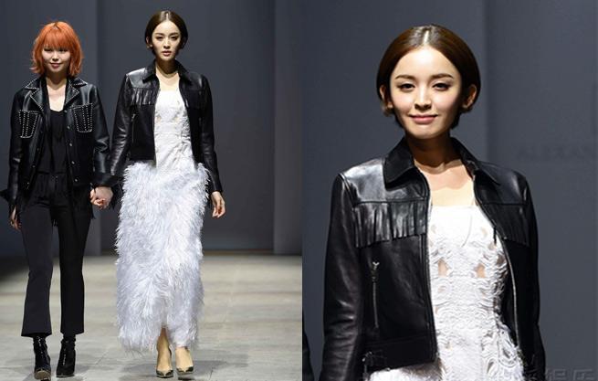 张曼玉走秀只能用高级来形容，而范爷这T台姿势眼神和张馨予好像