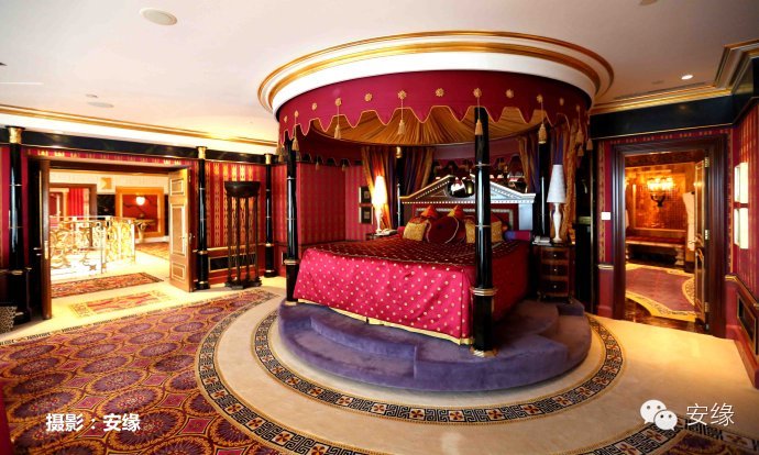 迪拜帆船酒店总统套房体验,一万一晚的迪拜帆船酒店