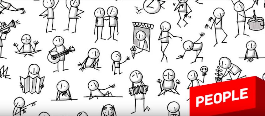 拿笔在纸上乱画是什么心理,小学生在课本上画的涂鸦