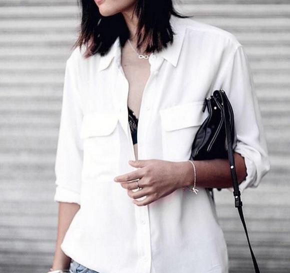 乔妹条纹衬衫价格多少,乔妹白衬衫