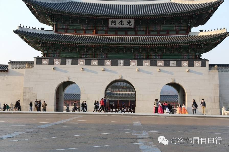 韩国故宫景福宫与中国故宫,韩国故宫景福宫游玩