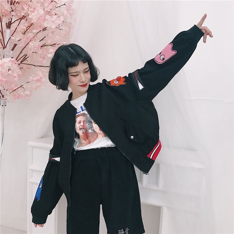 这3款2017秋季新款棒球服，韩版宽松学生装值得拥有