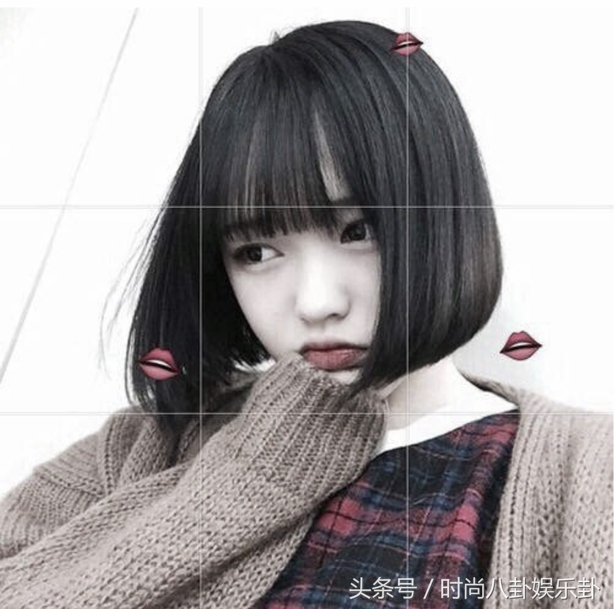 适合圆脸女生的短发超短,女圆脸短发100种图片