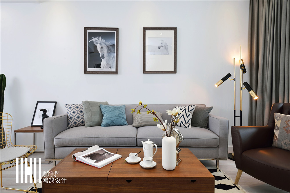 大家好，给大家介绍一下，这是我的新房子鸿鹄设计鹿晗