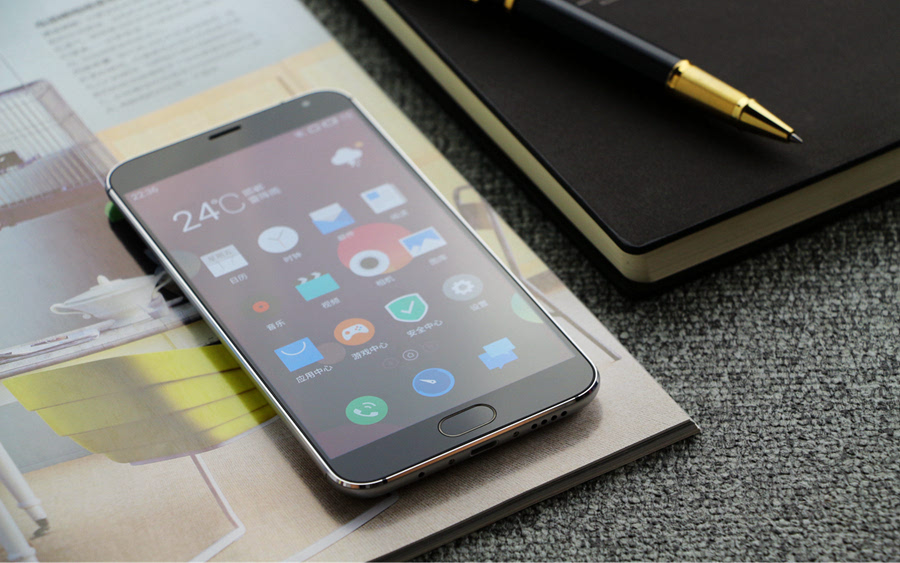 老款魅族mx5,漂亮的不像实力派