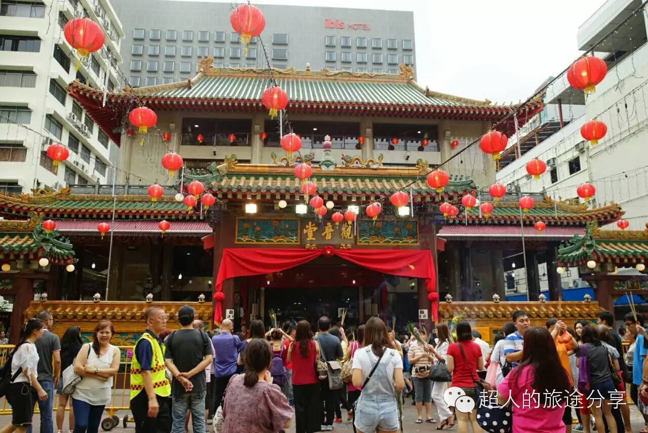 新加坡的中国店,新加坡中国城全景视频