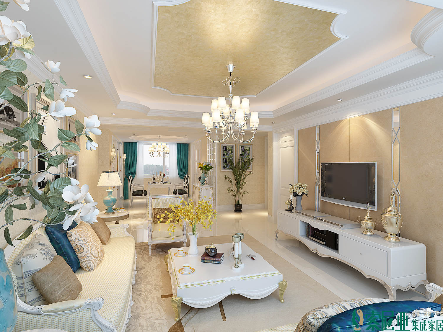 简欧轻奢风格装修小户型,简欧风格装修小平米