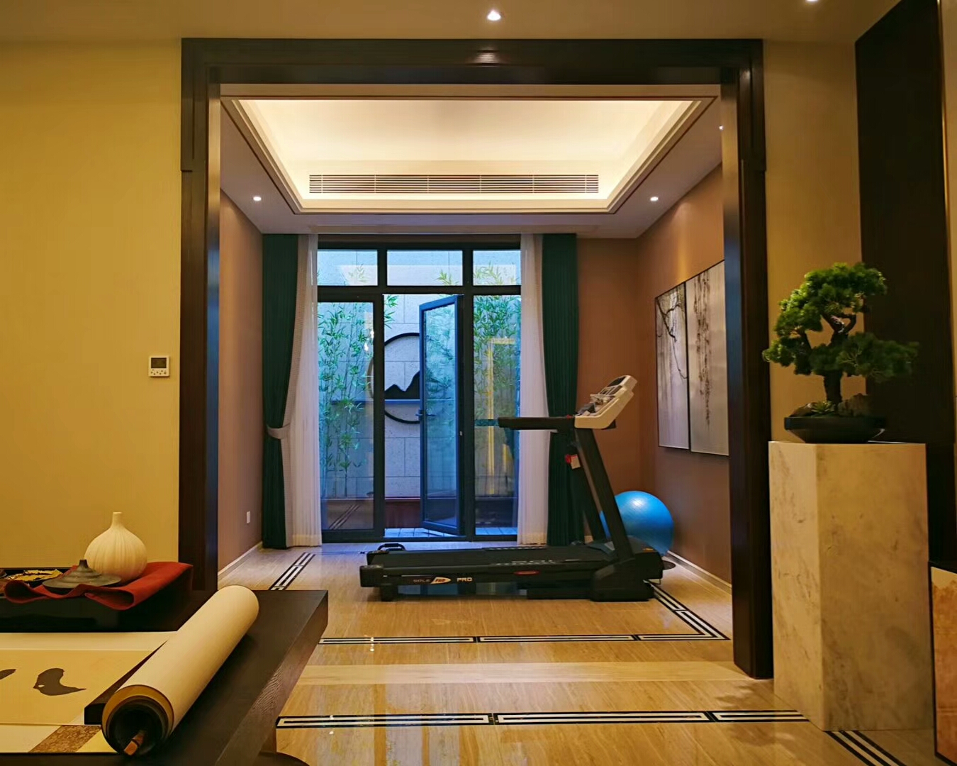 淄博绿城玉兰园装修效果图,淄博豪宅设计实景案例