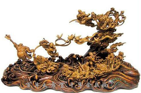 百年黄杨木雕,小叶黄杨老木雕