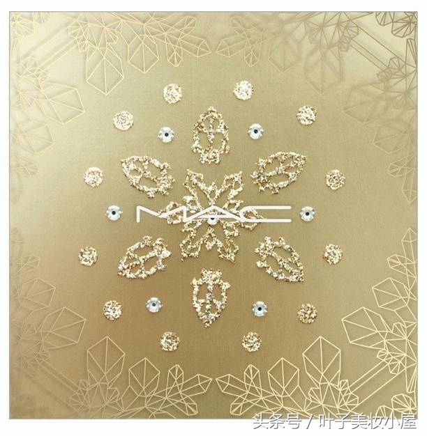 美爆！MAC圣诞雪花限定，连YSL星辰都给跪了！