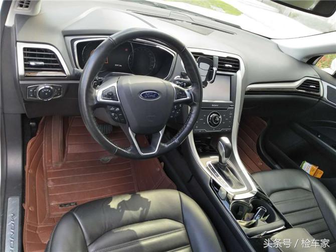 新一代蒙迪欧颜值与空间,4万买了一辆13年的福特蒙迪欧值吗