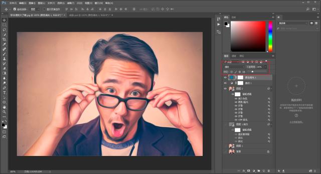 用ps怎么调出油画风格的感觉,ps油画图片更有创新的排版风格