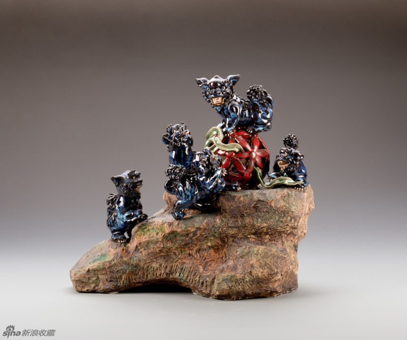 《麒麟王》,黑陶文化艺术作品欣赏