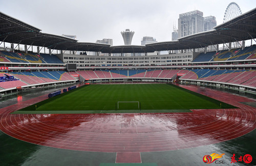 长沙贺龙体育场中国足球福地,中国球场足球