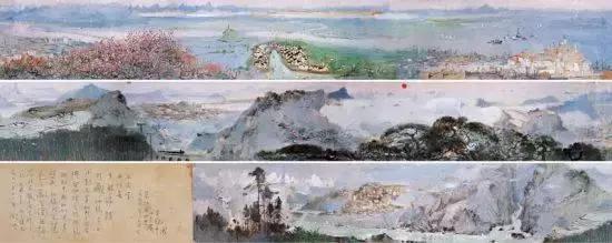 拍卖上亿的长幅国画作品,画家刘元生国画香港拍卖作品