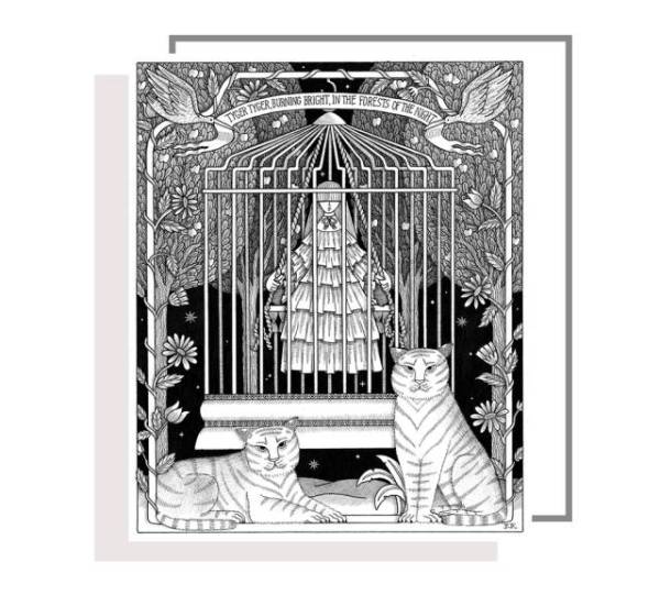 gucci日系插画,gucci限量版插画