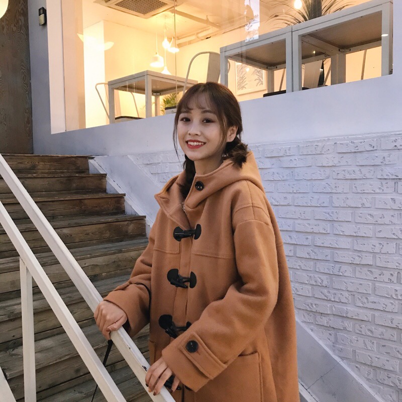 牛角扣大衣怎么搭配减龄,减龄牛角扣羊绒大衣