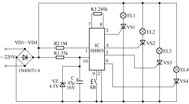 常见的照明控制原理图老电工珍藏,照明基本线路的原理图
