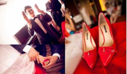 伴娘团不堵门列队鼓掌欢迎新郎,伴娘团不堵门特殊的迎亲方式