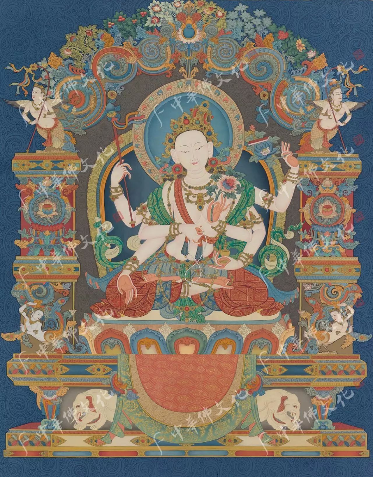 唐卡四大画派,唐卡画派的第一大派