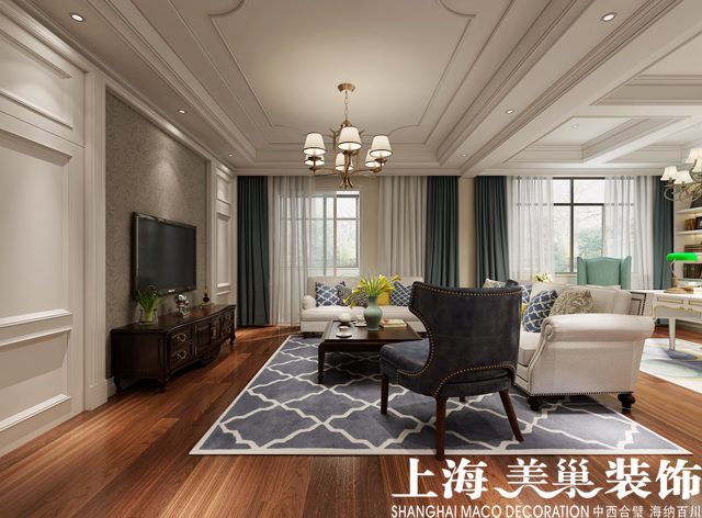 带你欣赏美式风格的魅力——美巢装饰焦作分公司