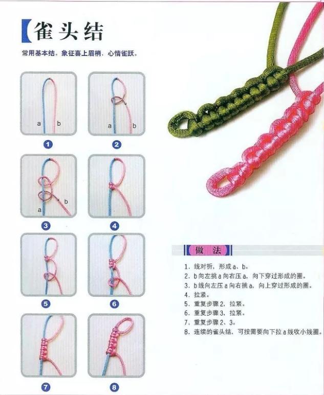 中国结新手入门教程,简单制作中国结