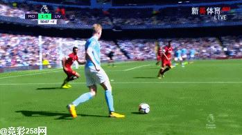 中场大师传控集锦德布劳内,德布劳内上帝视角献助攻