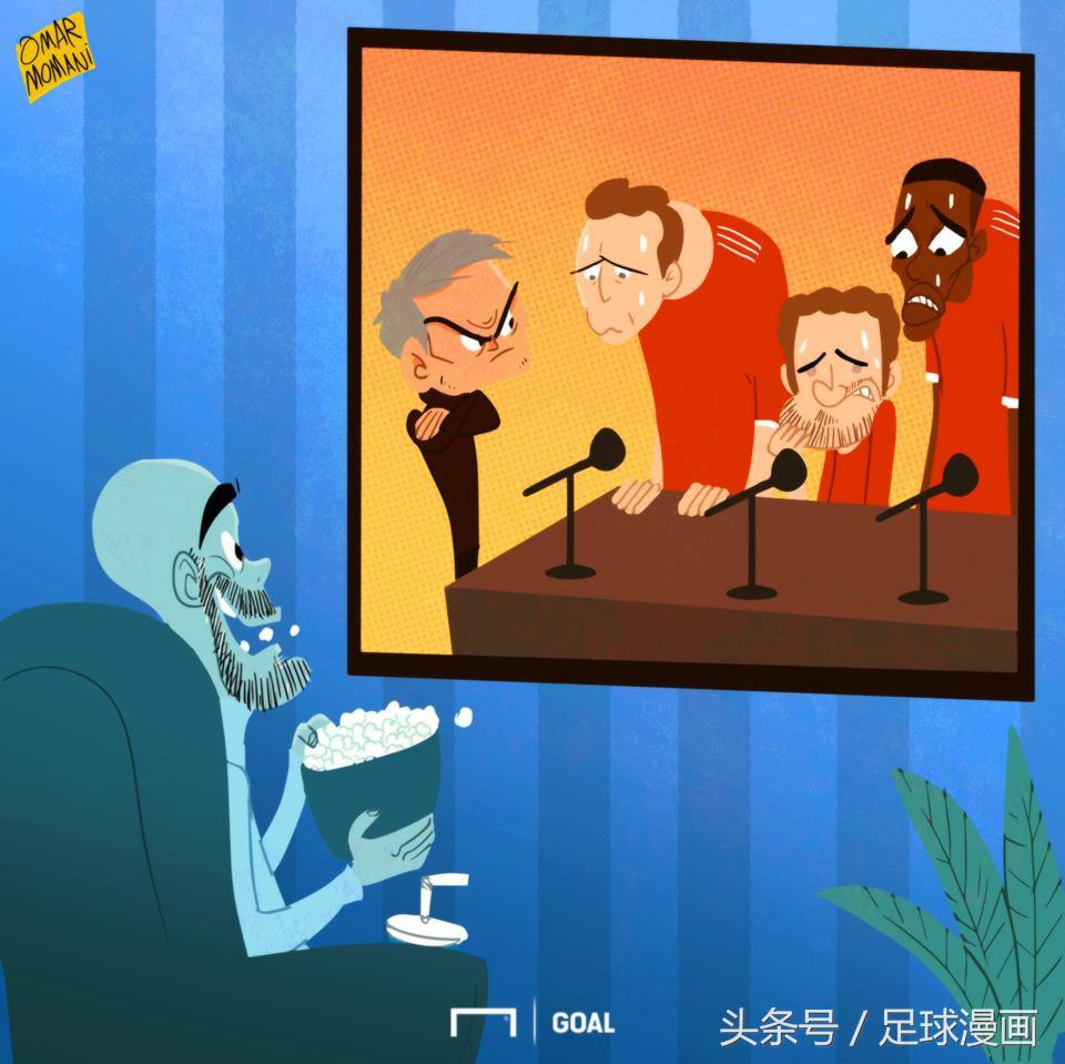 漫画足球曼城,足球英超曼联vs利物浦第十二轮