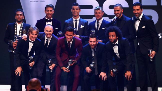 趣聊俄罗斯,fifa最佳十一人汇总