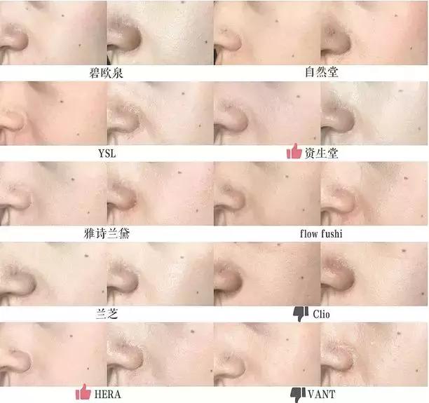气垫打假测评博主,测试十大品牌气垫