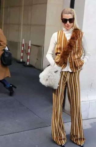 秋冬毛衣穿搭中性风高级感,打底毛衣女加绒秋冬半高领