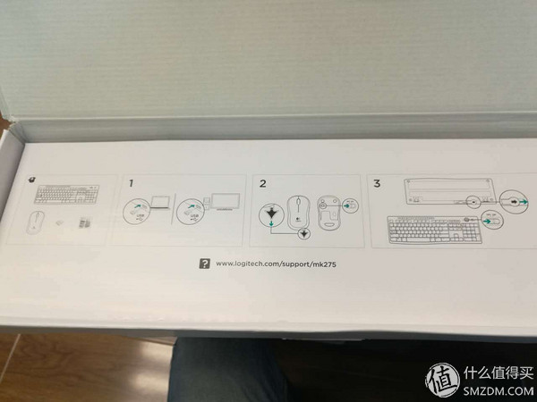 罗技无线键鼠套装mk275,罗技mk275键盘配备的鼠标型号