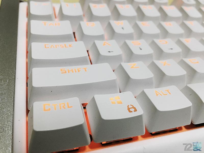 贱驴612机械键盘有线黑轴,贱驴612蹄子键盘拆解