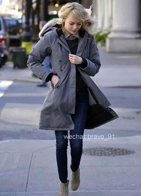 我怕冷但我更怕丑小时代,canadagoose羽绒服穿搭