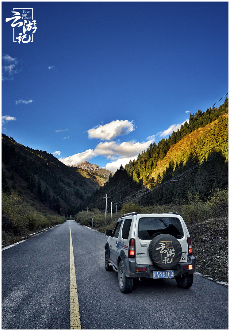 川西小环线4天自驾最佳红叶路线,川西红叶