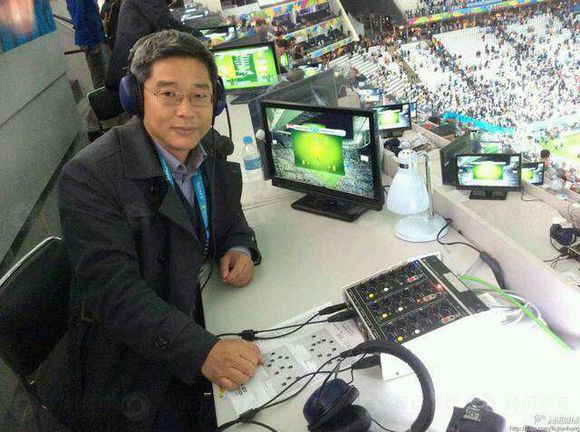 詹俊解说足球,中国十大足球知名解说员