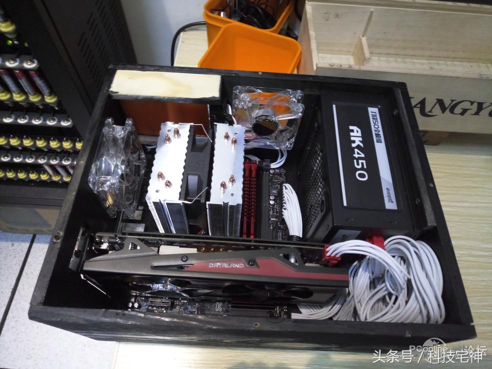 废旧机箱创意制作,木质小机箱制作