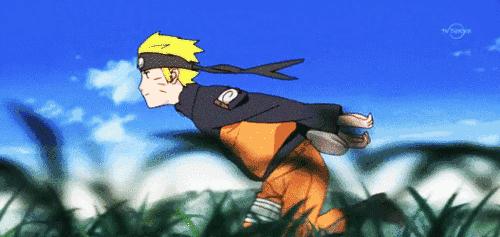 火影忍者跑步,火影忍者跑步姿势