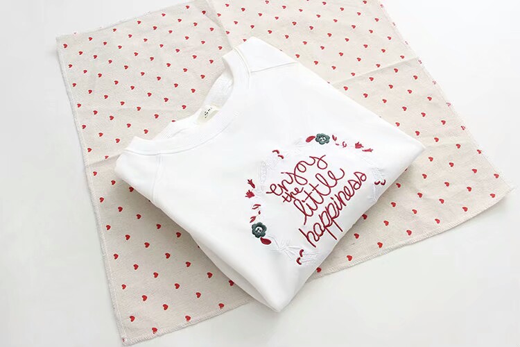 复古风刺绣卫衣,假两件刺绣卫衣灰色加蓝色