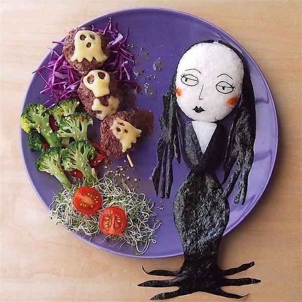 万圣节黑暗料理吐司,万圣节黑暗美食