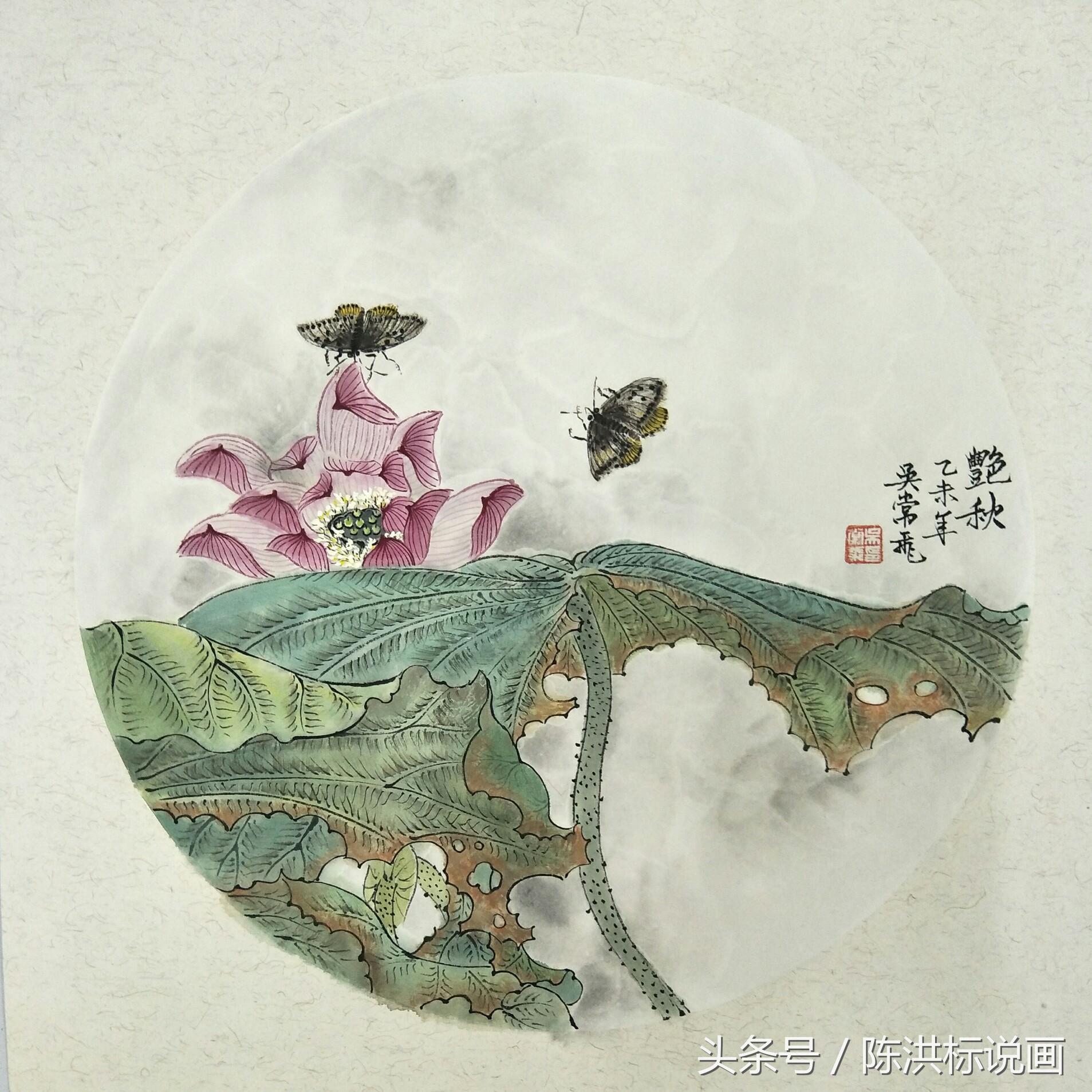 精美花鸟团扇22幅太漂亮了,团扇100幅欣赏