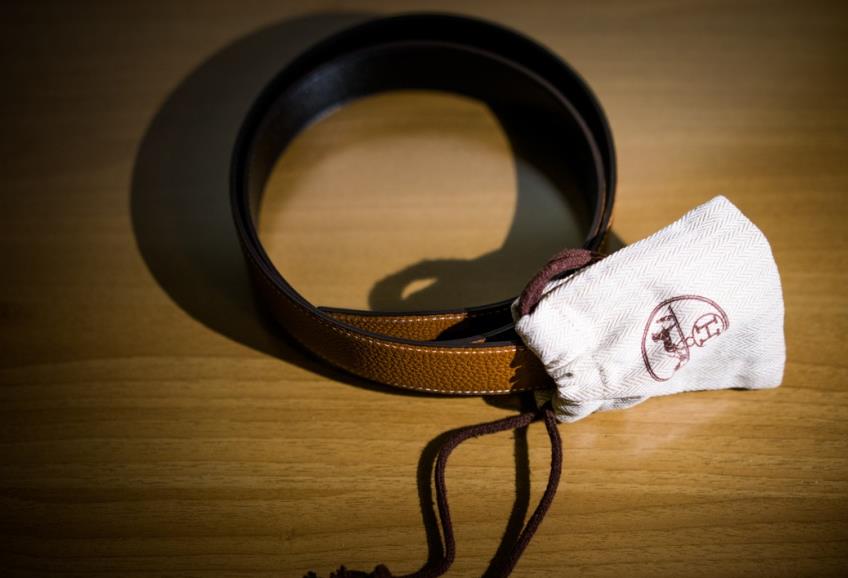 亮面银扣爱马仕腰带,爱马仕平滑扣腰带怎么用图解