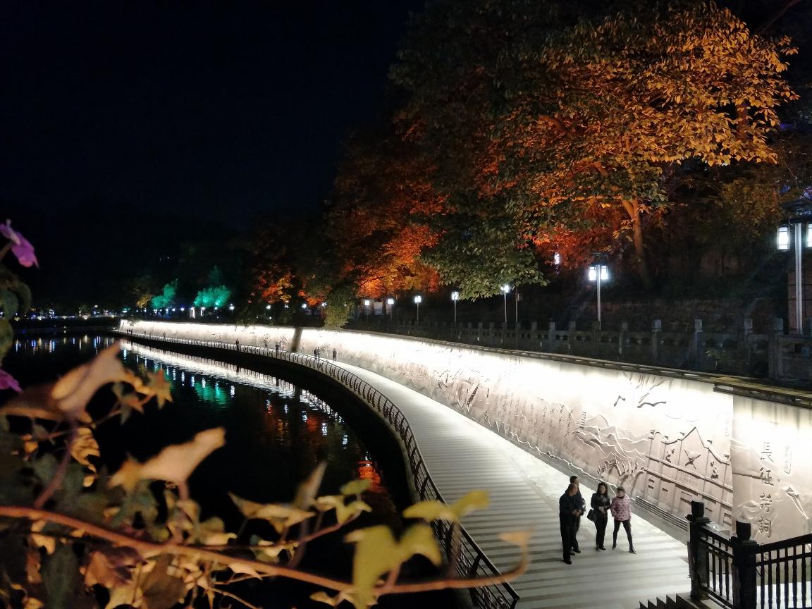 遵义湘江夜景视频,遵义湘江河夜景
