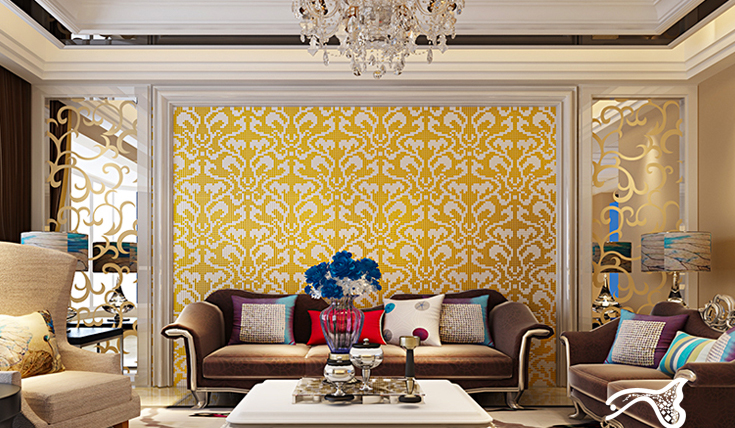 瓷砖墙面贴马赛克,墙面马赛克瓷砖效果图片大全