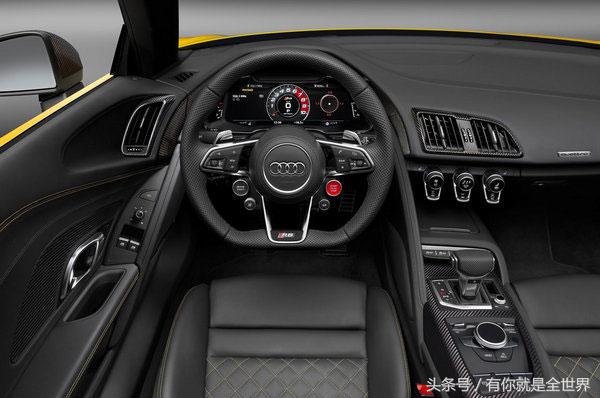奥迪audir8黑武士,AudiR8敞篷版
