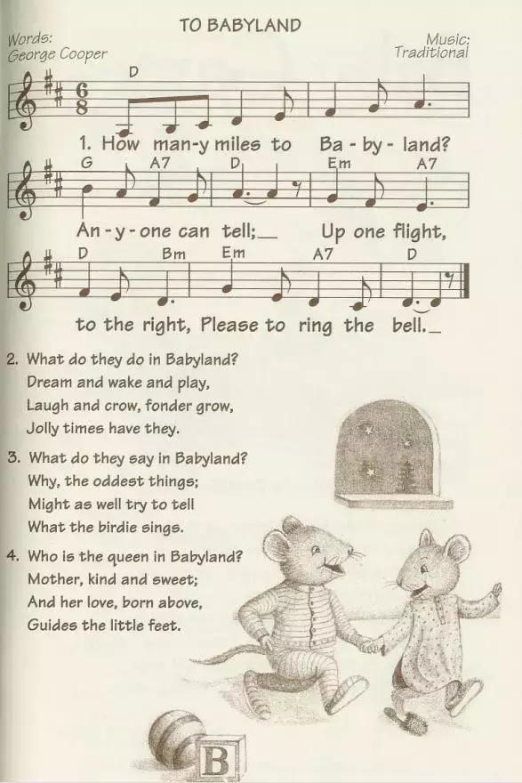 0-3岁早教英文童谣,最适合低幼宝宝听的13首英文童谣