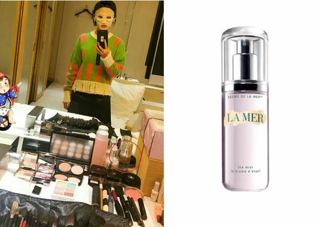 唐艺昕用的化妆品很奢侈可用的面膜却只要3块多钱一片