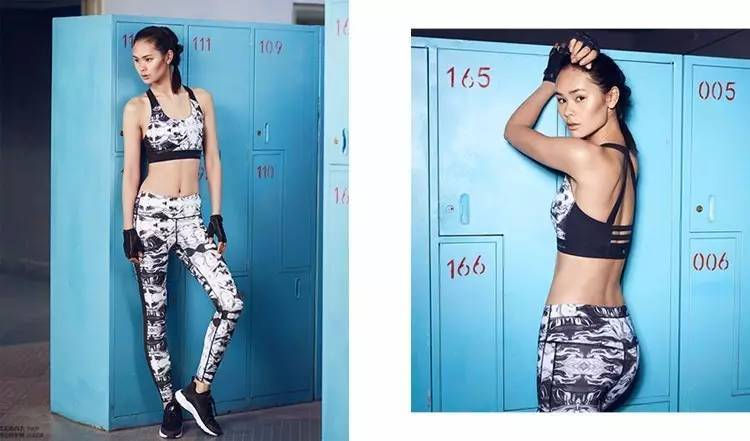 江疏影短袖绿色套装,江疏影穿的阿迪达斯羽绒服